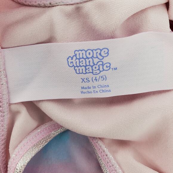 More Than Magic Girls Size‎ XS 4/5 Pink Dance Gymnastics Leotard New - Picture 3 of 6